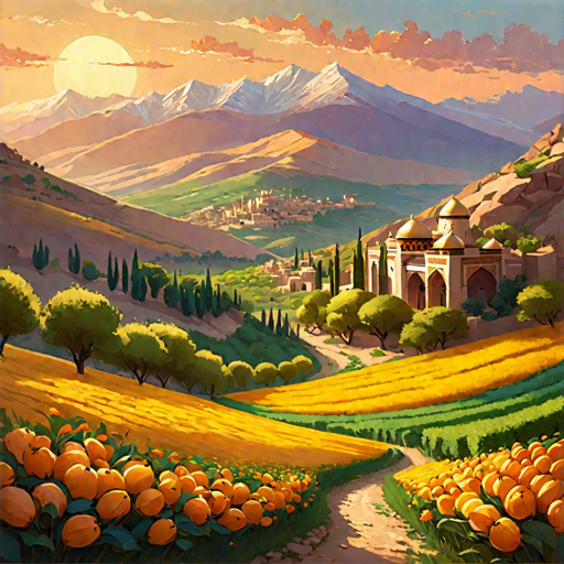 Image Title This enchanting fragrance draws inspiration from the opulent heritage of the Mehriz region in Iran. Steeped in ancient landscapes and a rich cultural tapestry, this perfume captures a unique and captivating charm, weaving a tale of mystique and allure.